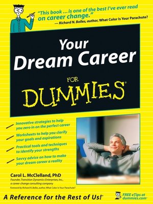 cover image of Your Dream Career For Dummies
